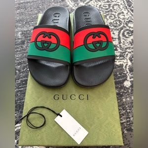 Gucci Interlocking G Slide Sandal Size 38/7.5 women’s/6 mens